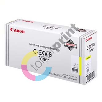 Toner Canon CEXV8 žlutý originál 2