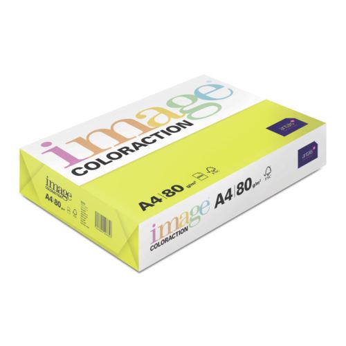 Barevný papír IQ AB 48 A4 120g azurová 1bal/250ks 3