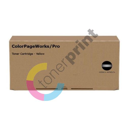 Toner Konica Minolta 0940-501, PageWorks EX, yellow, originál 1