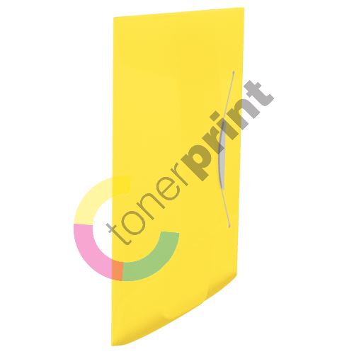 Desky na spisy Vivida, s gumičkou, žlutá, 15 mm, A4, PP, Esselte 1