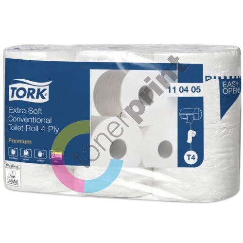 Tork toaletní papír konvenční role, 4vrstvý, bílý, T4 2