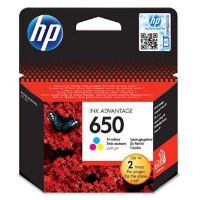 Originální cartridge HP 650 (CZ102AE), tříbarevná, 200 stran