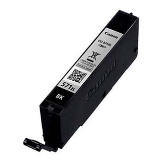Inkoustová cartridge Canon CLI-571BK XL, 0331C001, black, 11 ml, originál