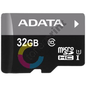 ADATA 32GB MicroSDHC Premier, class 10 + Adaptér 1