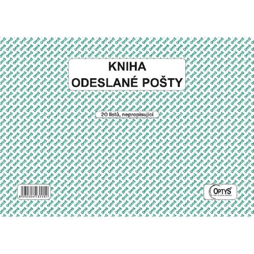 Kniha odeslané pošty A4 – 20 listů, vazba V1 (OP1331)