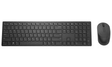 Bezdrátový set klávesnice a optické myši Dell KM5221W, US, až 4000 DPI, USB, černý