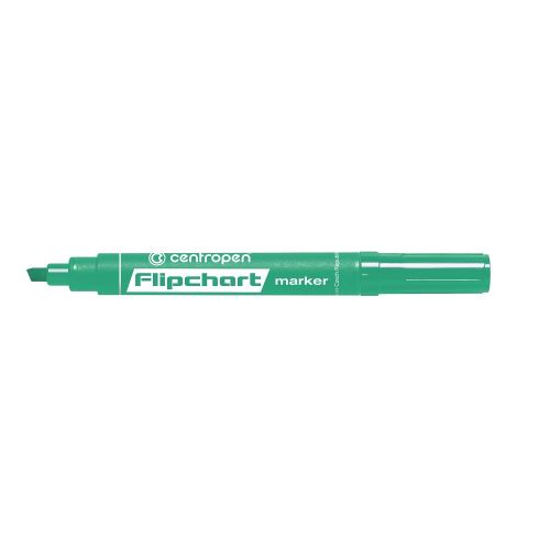 Značkovač Centropen 8560 zelený, Flipchart