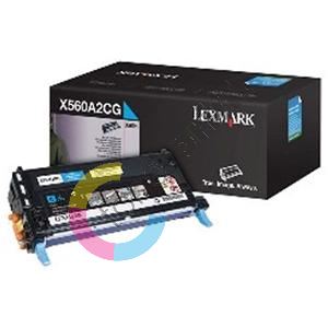 Toner Lexmark 0X560A2CG X560N cyan originál 1