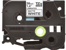 Páska Brother TZE-M261, 36mm, černý tisk/bílý matný podklad (1)