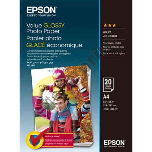 Epson C13S400035, foto papír, A4, lesklý, 183 g/m2 1