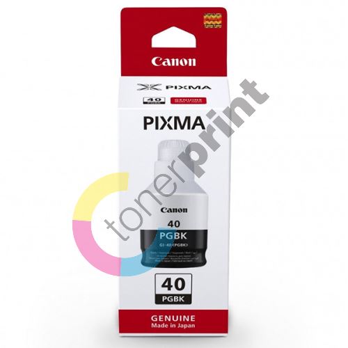 Inkoustová cartridge Canon GI-40 PGBK, Pixma G5040, black, 3385C001, originál 1