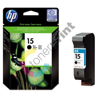 Cartridge HP 6615DE No. 15, black, originál 1