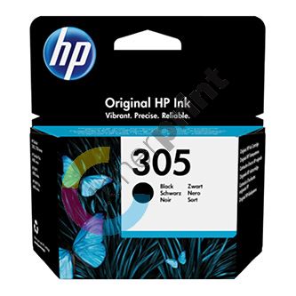 HP originální ink 3YM61AE#301, black, blistr, 120str., HP 305, HP DeskJet 2300, 2710, 2720