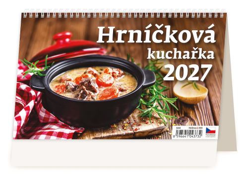 Stolní kalendář 2027 – Hrníčková kuchařka týdenní kalendář