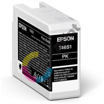Inkoustová cartridge Epson C13T46S100, SC-P700, photo black, originál 1