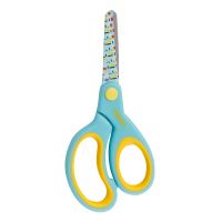 Nůžky dětské Dahle, kulaté čepele, 13 cm, zelené/auta