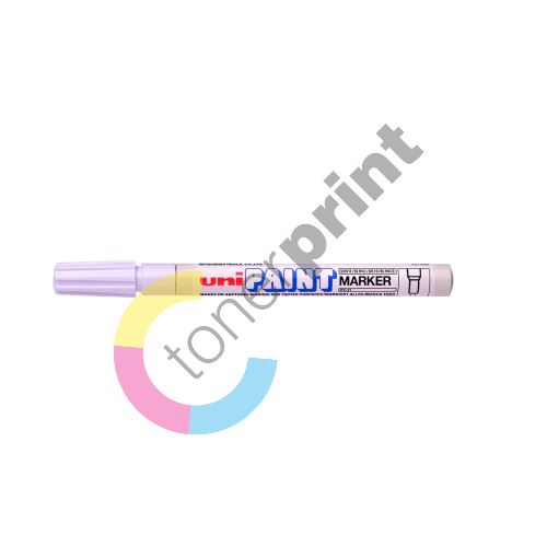 Uni Paint Fine lakový popisovač PX-21, 0,8-1,2 mm, bílý 1