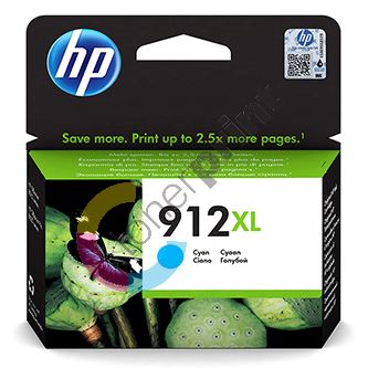 HP originální ink 3YL81AE#301, HP 912XL, cyan, blistr, 825str., high capacity, HP Officeje