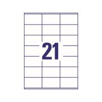 Univerzální etikety AVERY 70x41 mm 100 listů A4 - 3481 3 (2)