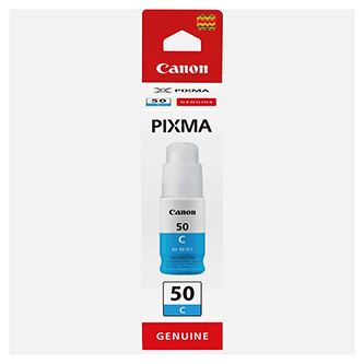 Inkoust Canon GI-50 C 3403C001, cyan, 70 ml, 7 700 stran, originál