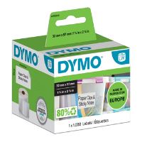 Štítky Dymo 57mm x 32mm, papírové, bílé, multifunkční, 11354, S0722540, bal/1000ks (3)