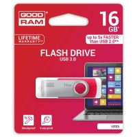 Goodram UTS3 16GB, USB flash disk 3.0, červená
