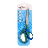 Nůžky kancelářské Spoko Comfort, 21 cm, asymetrické, zeleno-modré (1)