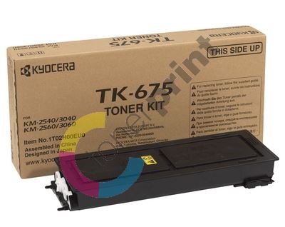 Toner Kyocera TK-675, černý, originál 1