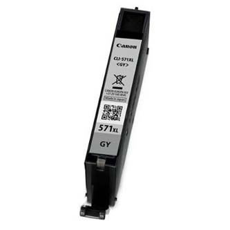 Inkoustová cartridge Canon CLI-571GY XL, 0335C001, grey, 11 ml, originál