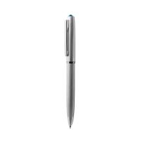 Kuličkové pero Art Crystella, Oslo, černá s modrým krystalem Swarovski, 13cm