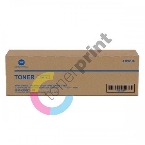 Toner Konica Minolta TN-515, A9E8050, black, originál 1