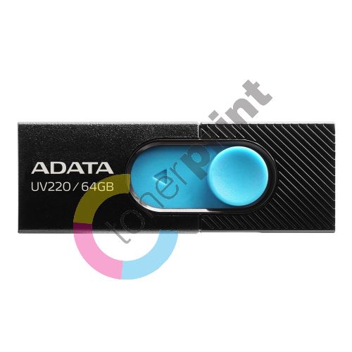 ADATA 64GB UV220 USB black/blue 1