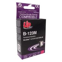 Inkoustová cartridge Brother LC-123M, magenta, MFC-J4510DW, DCP-J4110DW, UPrint