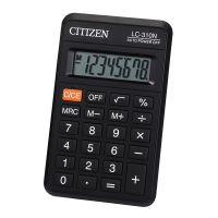 Kalkulačka Citizen LC310NR, černá, kapesní, osmimístná