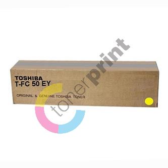 Toner Toshiba T-FC50EY, yellow, 6AJ00000111, originál 1