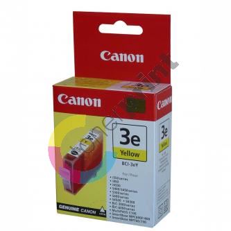 Inkoustová cartridge Canon BCI-3eY, žlutá, originál