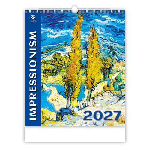 Nástěnný kalendář - Impressionism 2027 (umělecký kalendář na zeď)