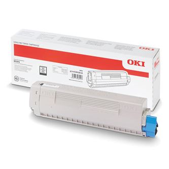Toner OKI 45862818, MC873, black, originál