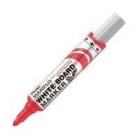 Popisovač Pentel Maxiflo MWL5M, na bíle tabule, červený (1)