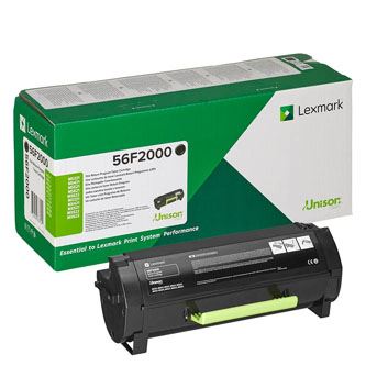 Toner Lexmark 56F2000, MS321, MX321, black, originál