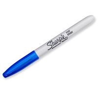 Sharpie, popisovač Fine, modrý, 12ks, 0.9mm, permanentní (1)