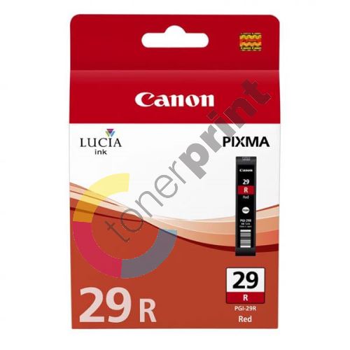 Cartridge Canon PGI-29R, 4878B001, red, originál 1