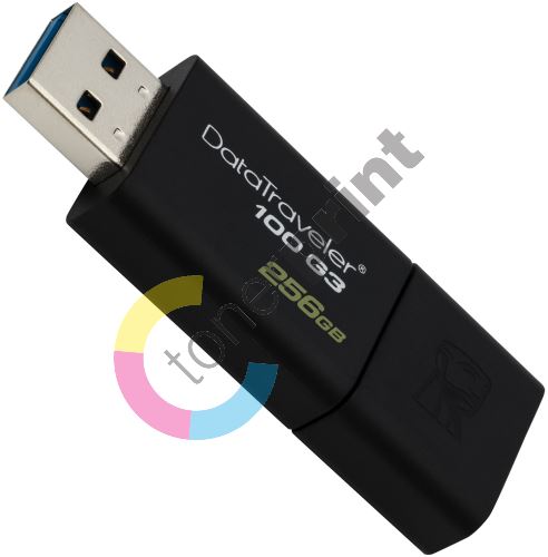 Kingston 256GB USB 3.0 DataTraveler 100 G3 (130MB/s čtení) 1