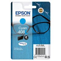 Inkoustová cartridge Epson 408L, C13T09K24010, cyan, WF-C4810/WF-C4310, originál