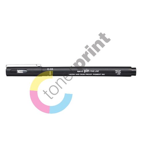 Uni Pin liner 0,03 mm, PIN003-200, černý 1