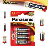 Tužkové baterie Panasonic Pro Power AA / LR6 / Mignon, alkalické 1,5 V, 4 ks
