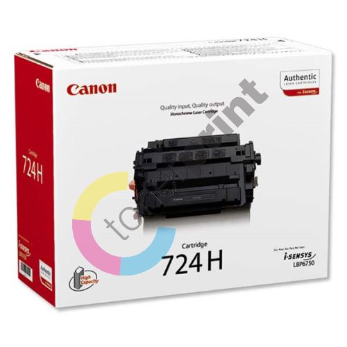 Toner Canon CRG724H, 3482B002, originál 1