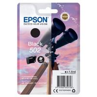 Inkoustová cartridge Epson 502, C13T02V14010, black, 4,6 ml, originál