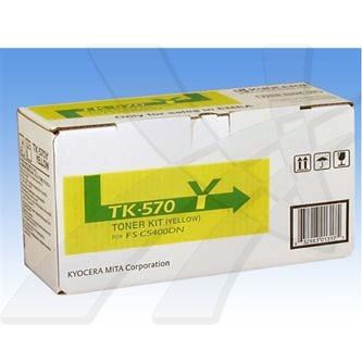 Toner Kyocera Mita TK-570Y, FS-C 5400DN, yellow, originál