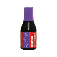 Razítková barva Kores 27ml, fialová Razítková barva Kores 27ml, fialová